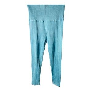 Avocado x Tone It Up Fire Vintage Leggings Teal  M/L